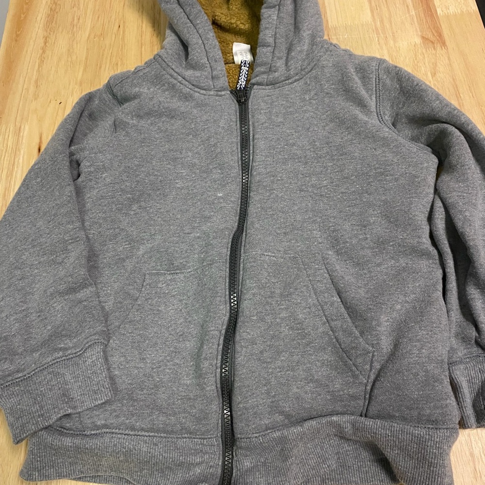 Carter's Kid Gray and Mustard Jacket